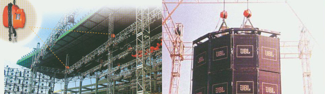 舞臺電動葫蘆常規(guī)應(yīng)用 舞臺電動葫蘆常規(guī)應(yīng)用